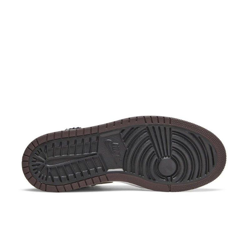Air Jordan 1 Acclimate Brun Hvid Sko Dame