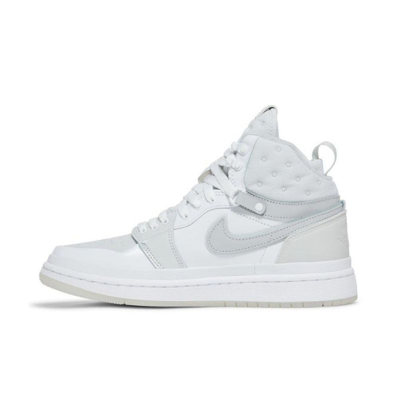 Air Jordan 1 Acclimate Hvid Grå Sko Dame