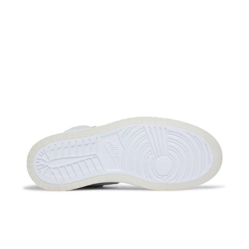 Air Jordan 1 Acclimate Hvid Grå Sko Dame