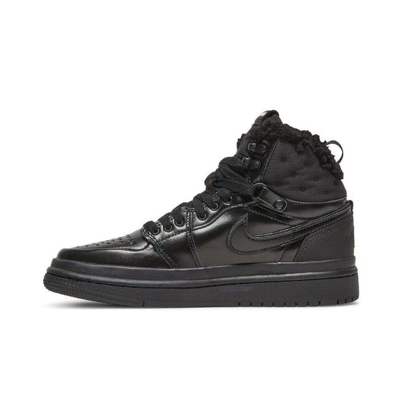 Air Jordan 1 Acclimate Sort Sko Dame
