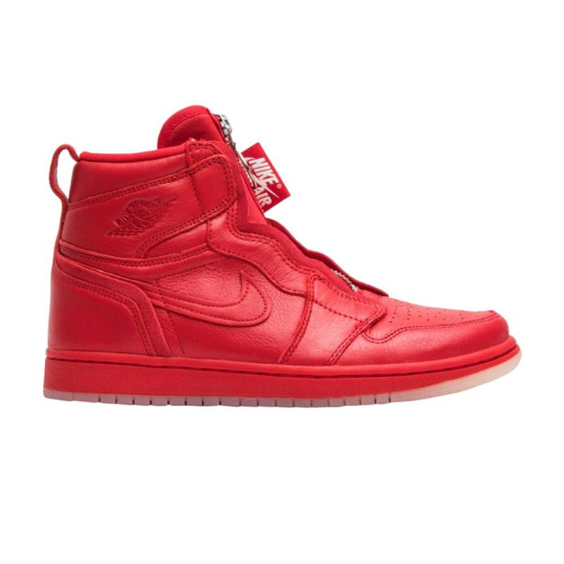 Air Jordan 1 Anna Wintour Retro High Zip Rød Sko Dame