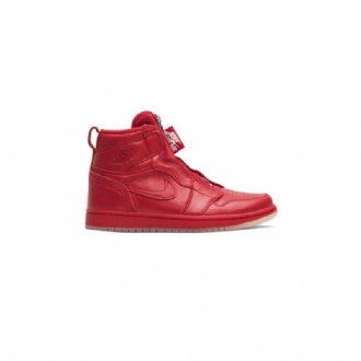 Air Jordan 1 Anna Wintour Retro High Zip Rød Sko Dame