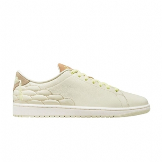 Air Jordan 1 Centre Court Beige Gul Lyserød Sko Herre