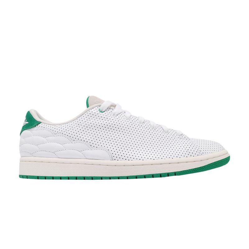 Air Jordan 1 Centre Court Hvid Grøn Sko Herre