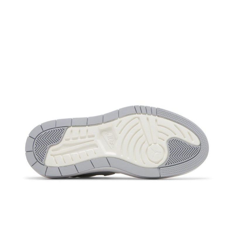 Air Jordan 1 Elevate Low Hvid Grå Sko Dame
