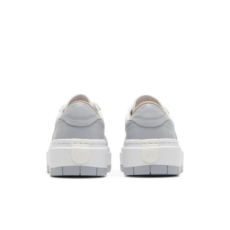 Air Jordan 1 Elevate Low Hvid Grå Sko Dame