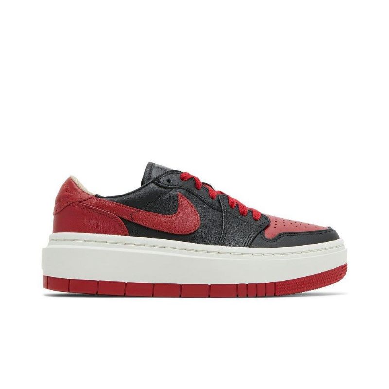 Air Jordan 1 Elevate Low Se Rød Sort Hvid Sko Dame