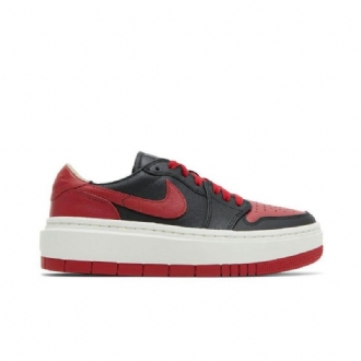 Air Jordan 1 Elevate Low Se Rød Sort Hvid Sko Dame