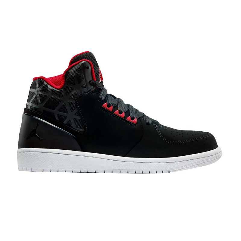 Air Jordan 1 Flight 3 Sort Rød Hvid Sko Herre