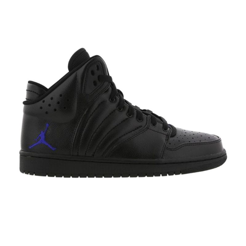 Air Jordan 1 Flight 4 Sort Blå Sko Herre