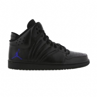 Air Jordan 1 Flight 4 Sort Blå Sko Herre