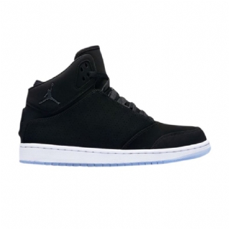 Air Jordan 1 Flight 5 Premium Sort Hvid Sko Herre