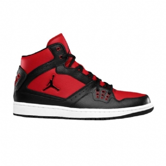 Air Jordan 1 Flight Sort Rød Hvid Sko Herre