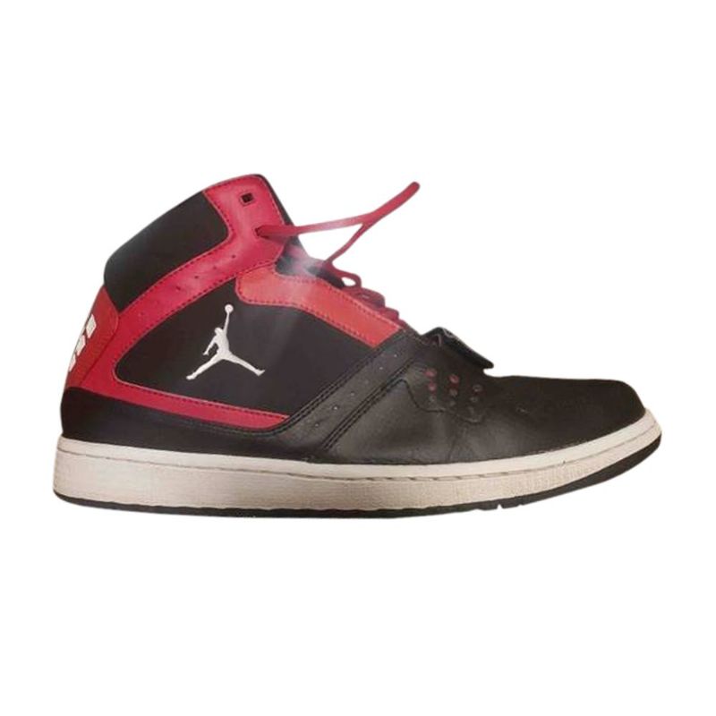 Air Jordan 1 Flight Strap Sort Rød Hvid Sko Herre