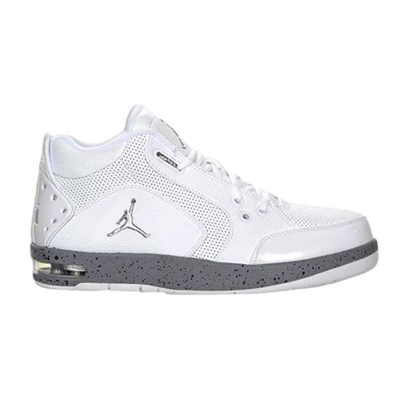 Air Jordan 1 Fund 5/8th Hvid Grå Sko Herre