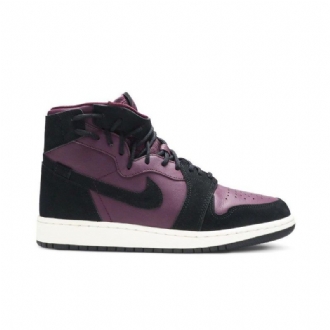 Air Jordan 1 High Rebel Xx Bordeaux Sort Sko Dame
