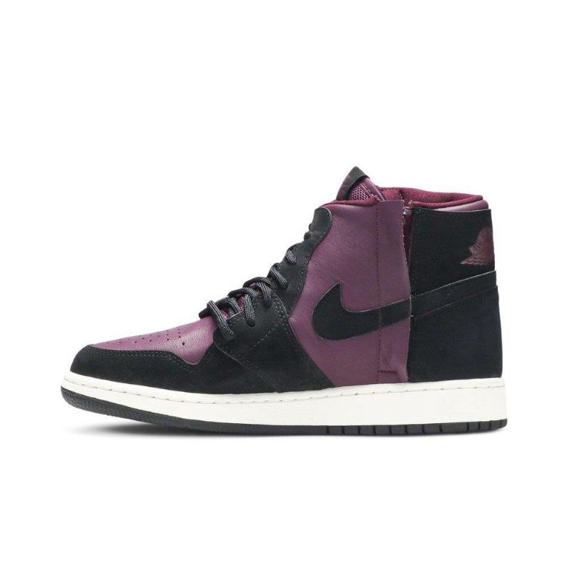 Air Jordan 1 High Rebel Xx Bordeaux Sort Sko Dame