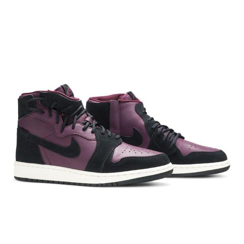 Air Jordan 1 High Rebel Xx Bordeaux Sort Sko Dame