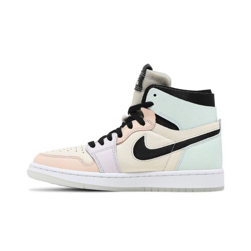 Air Jordan 1 High Zoom Comfort Flerfarvede Sko Dame