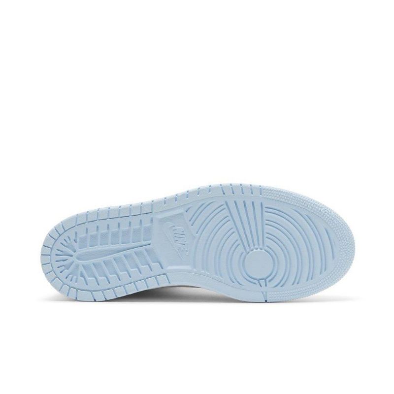 Air Jordan 1 High Zoom Comfort Grå Blå Sko Dame