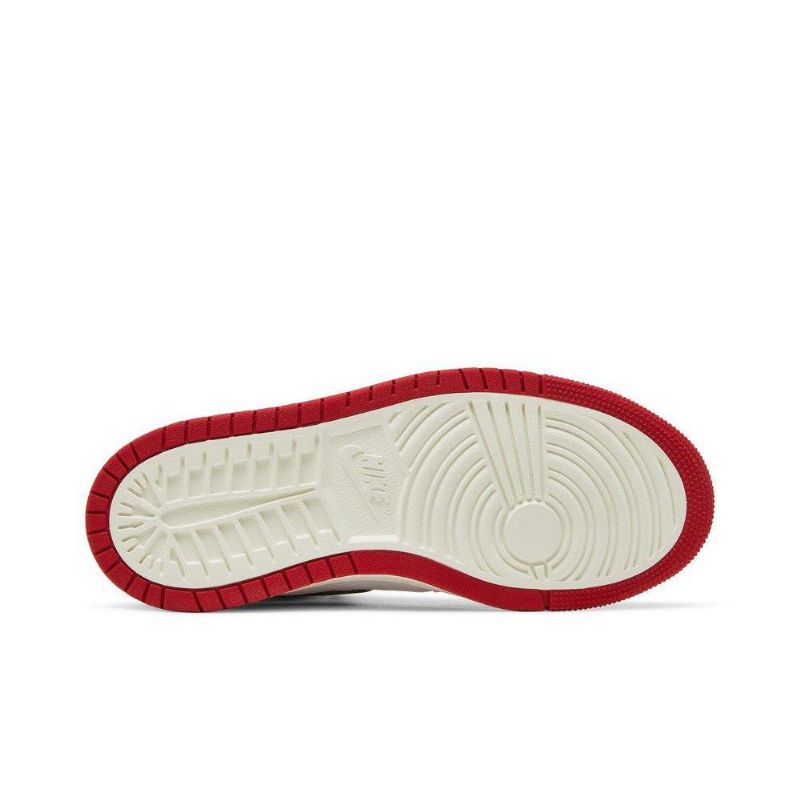 Air Jordan 1 High Zoom Comfort Rød Hvid Sort Sko Dame