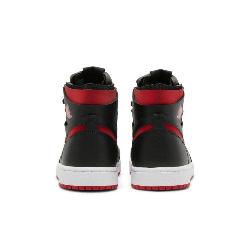 Air Jordan 1 High Zoom Comfort Sort Rød Hvid Sko Dame