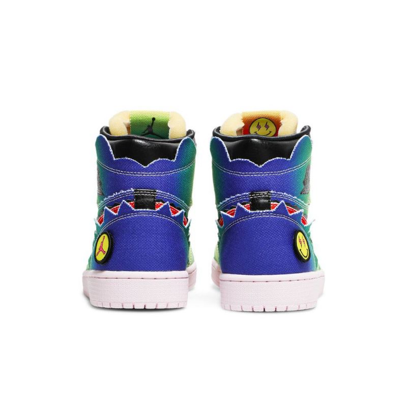 Air Jordan 1 J. Balvin Retro Og High Flerfarvede Sko Herre