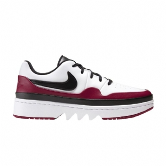 Air Jordan 1 Jester Xx Low Hvid Sort Rød Sko Dame