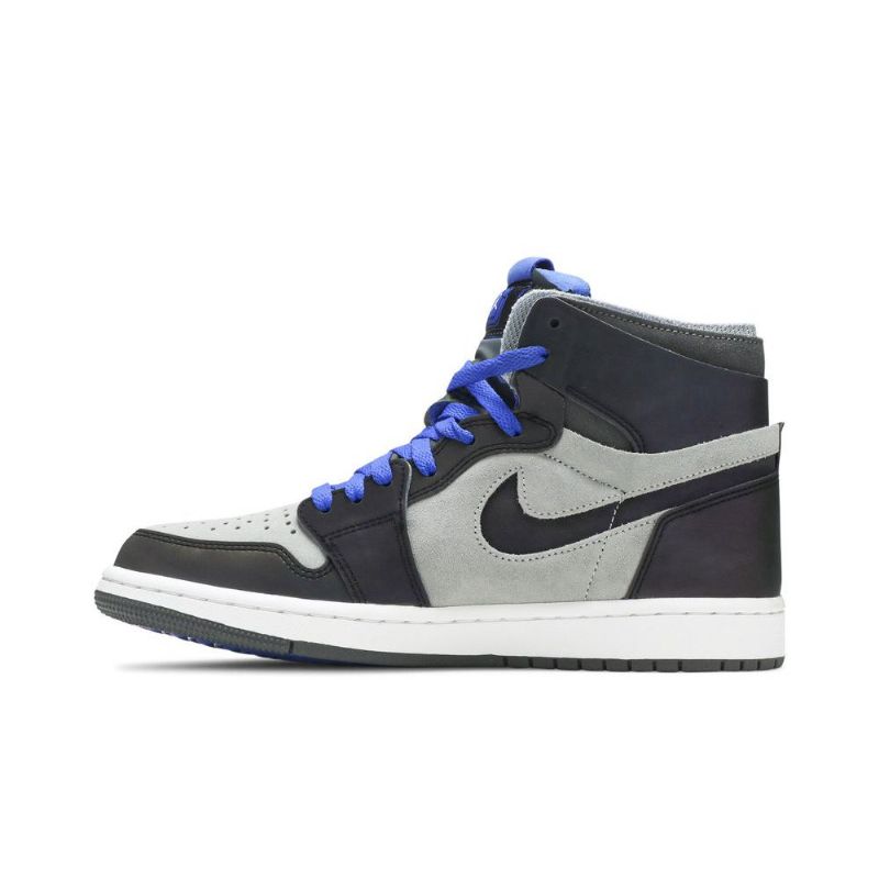 Air Jordan 1 League Of Legends Zoom Comfort Grå Sort Blå Hvid Sko Herre