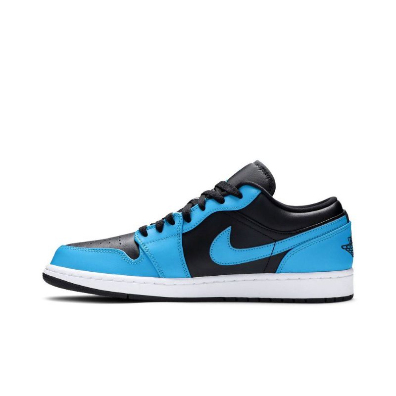 Air Jordan 1 Low Blå Sort Sko Herre