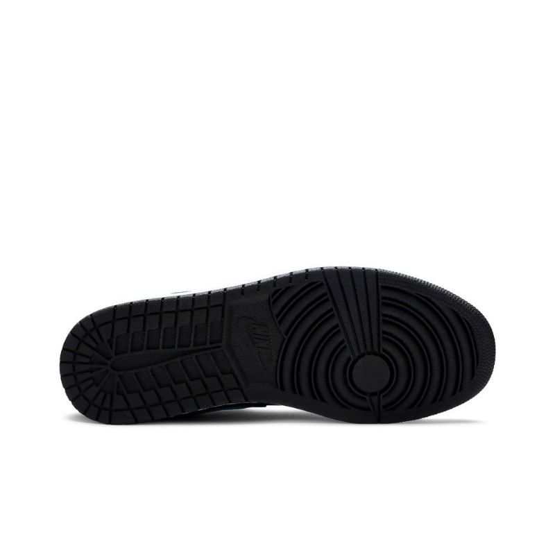 Air Jordan 1 Low Blå Sort Sko Herre