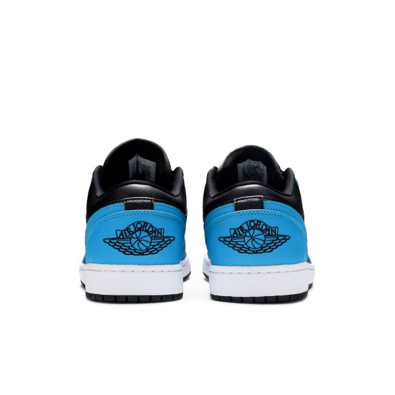 Air Jordan 1 Low Blå Sort Sko Herre