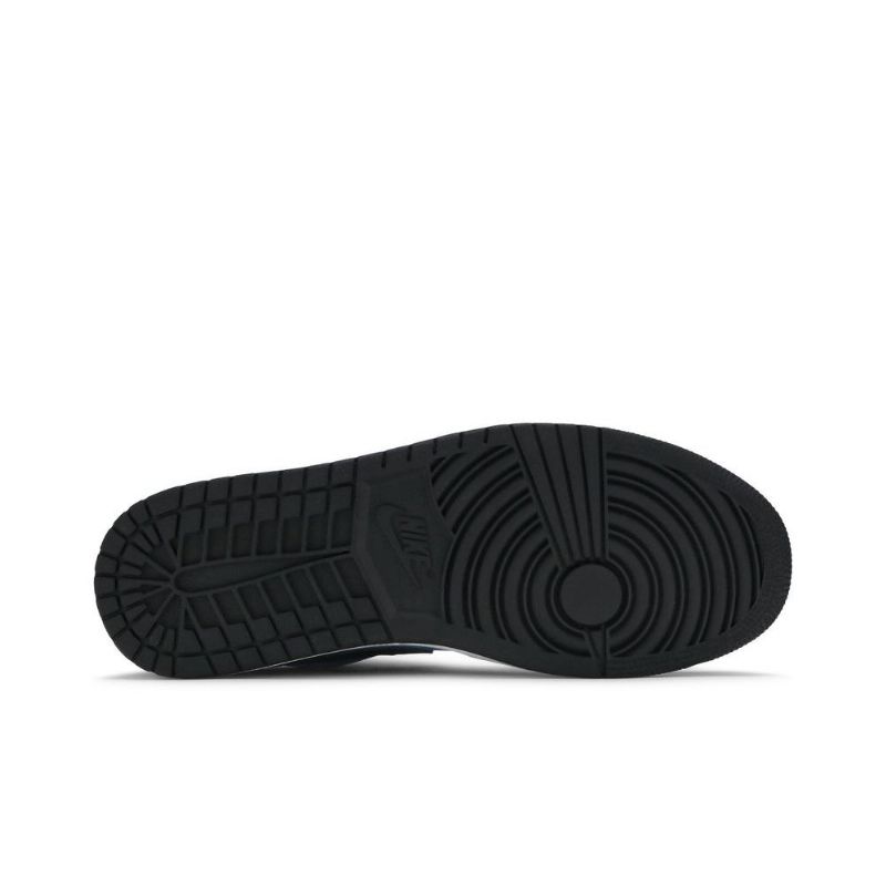 Air Jordan 1 Low Blå Sort Sko Herre
