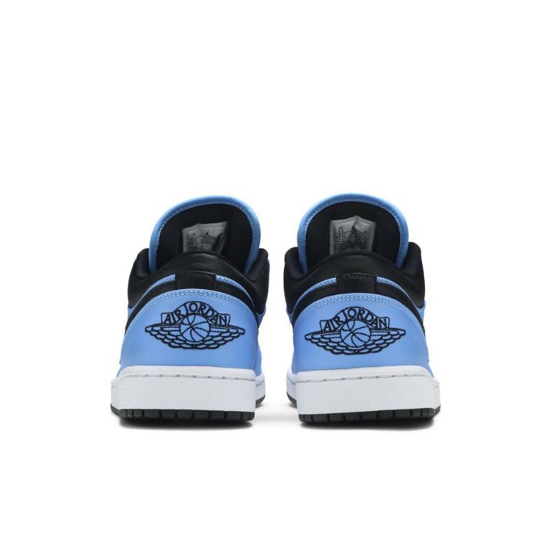 Air Jordan 1 Low Blå Sort Sko Herre