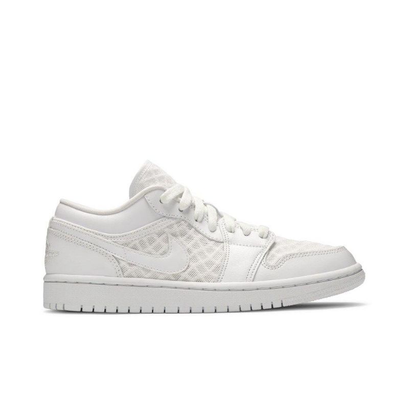 Air Jordan 1 Low Breathe Hvid Sko Dame