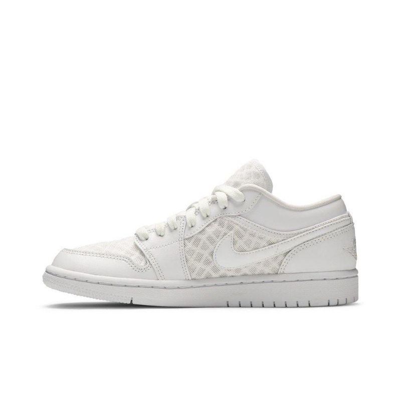 Air Jordan 1 Low Breathe Hvid Sko Dame