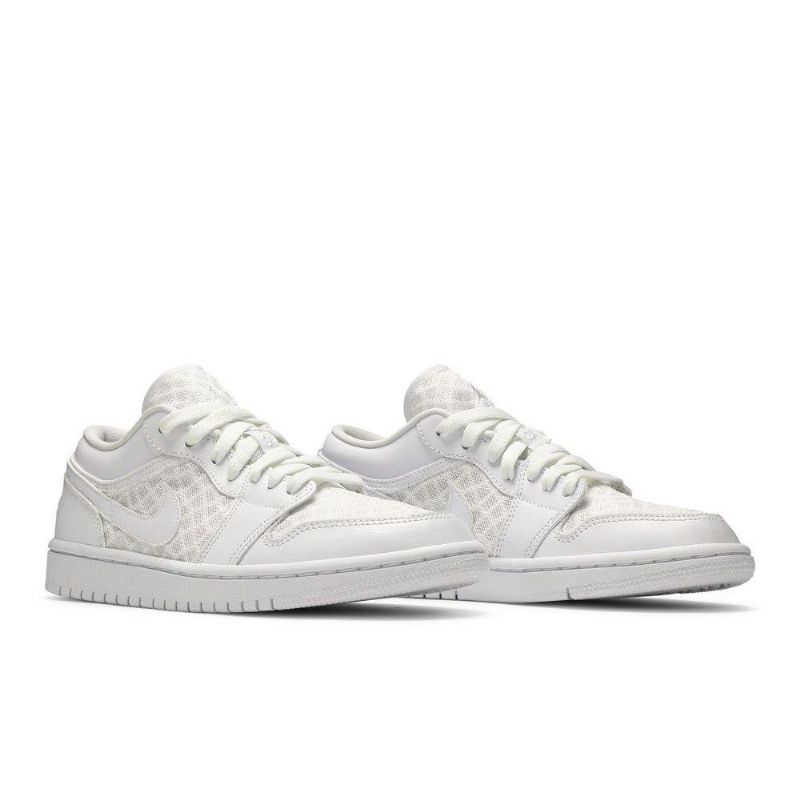 Air Jordan 1 Low Breathe Hvid Sko Dame