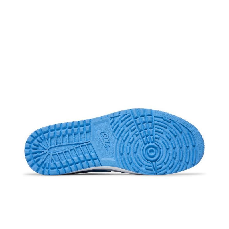 Air Jordan 1 Low Golf Hvid Blå Sko Herre