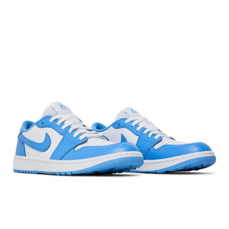 Air Jordan 1 Low Golf Hvid Blå Sko Herre