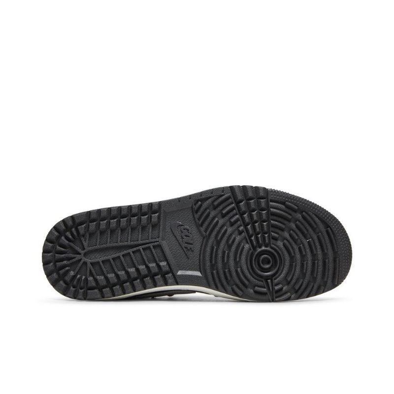 Air Jordan 1 Low Golf Sort Grå Sko Herre
