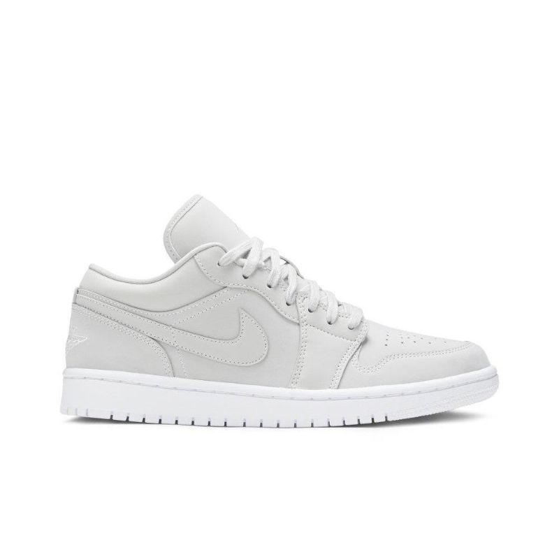 Air Jordan 1 Low Grå Hvid Sko Dame