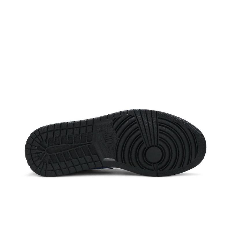 Air Jordan 1 Low Hvid Blå Sort Sko Herre