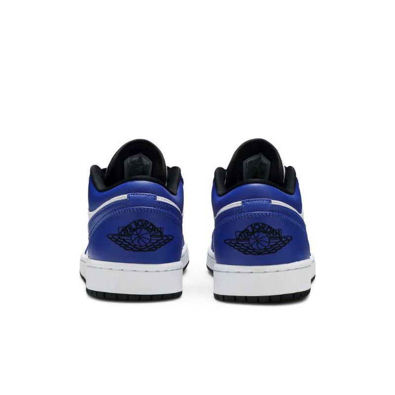 Air Jordan 1 Low Hvid Blå Sort Sko Herre