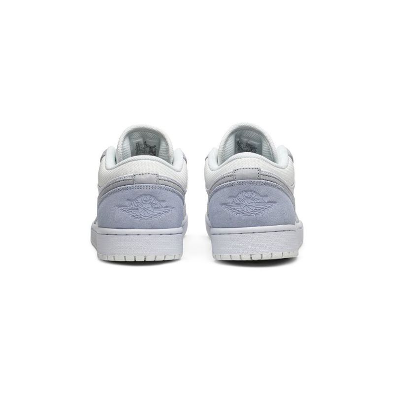 Air Jordan 1 Low Hvid Grå Sko Herre