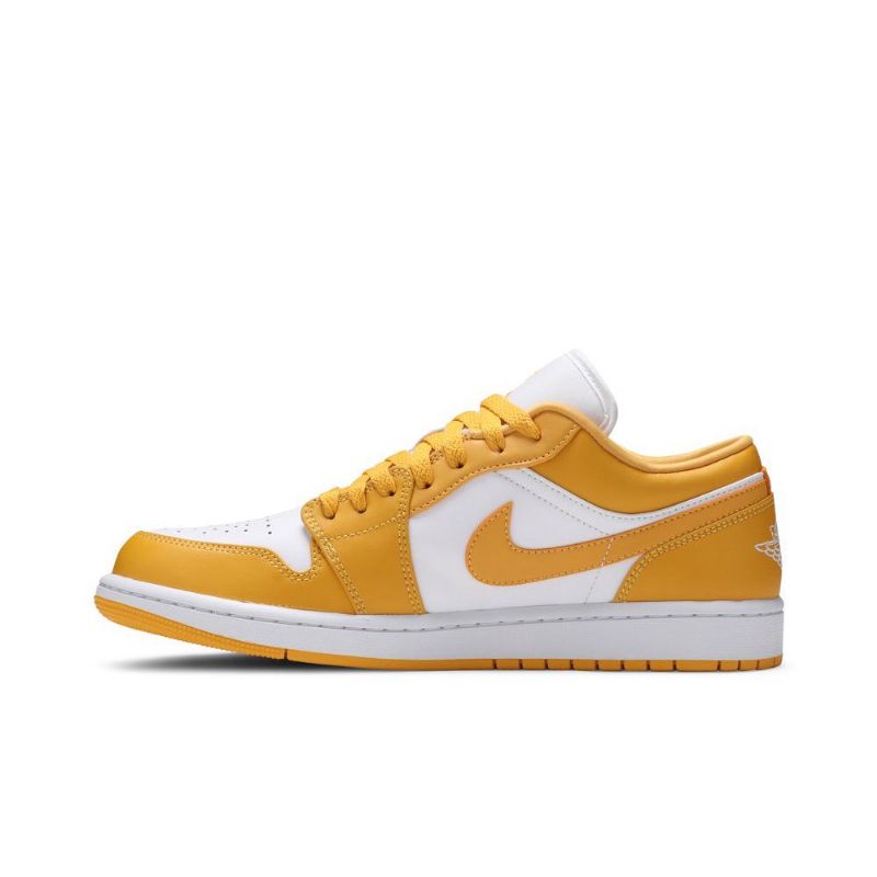 Air Jordan 1 Low Hvid Guld Sko Herre