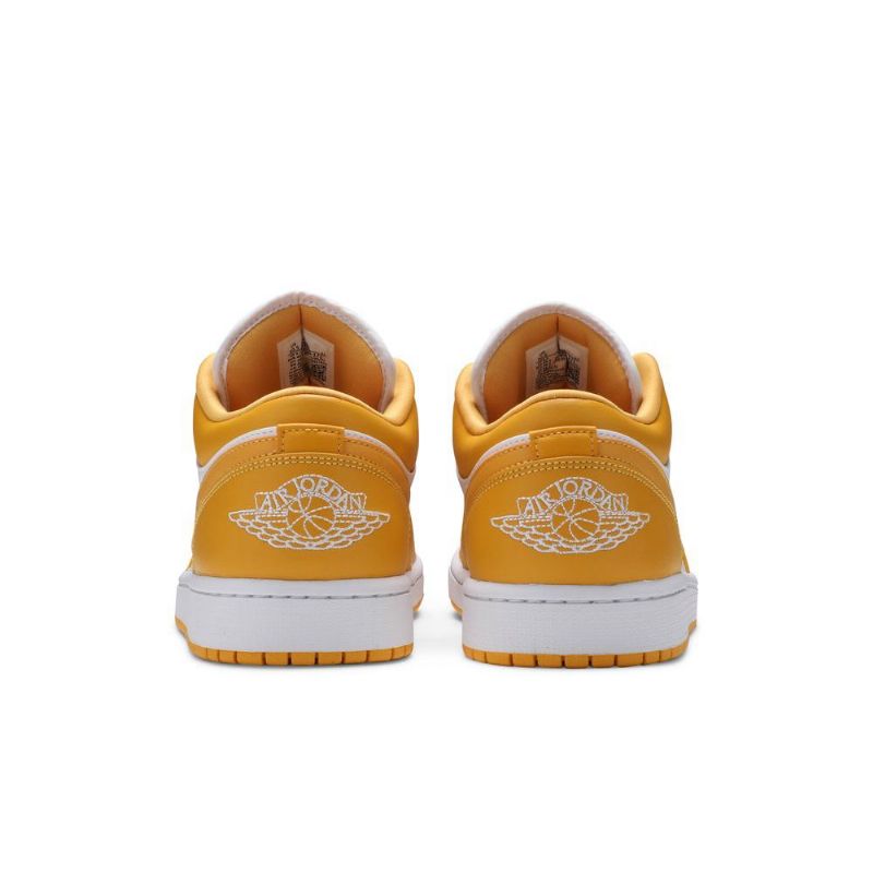 Air Jordan 1 Low Hvid Guld Sko Herre