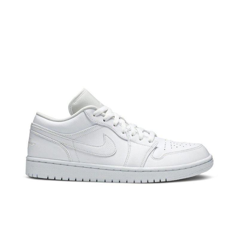 Air Jordan 1 Low Hvid Sko Dame