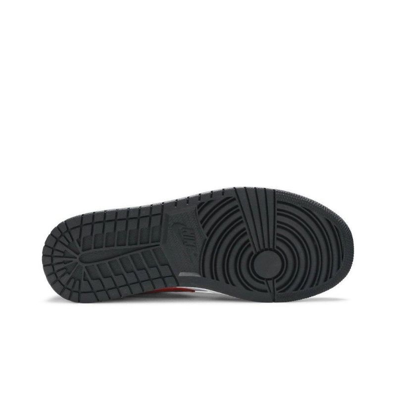 Air Jordan 1 Low Hvid Sort Flerfarvede Sko Dame
