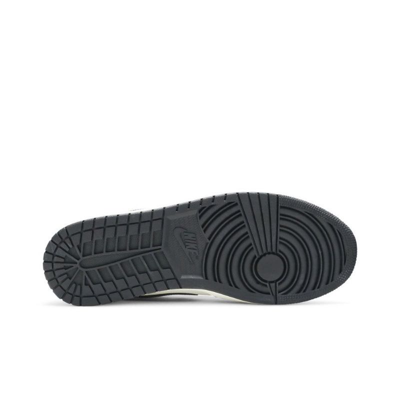 Air Jordan 1 Low Hvid Sort Sko Herre