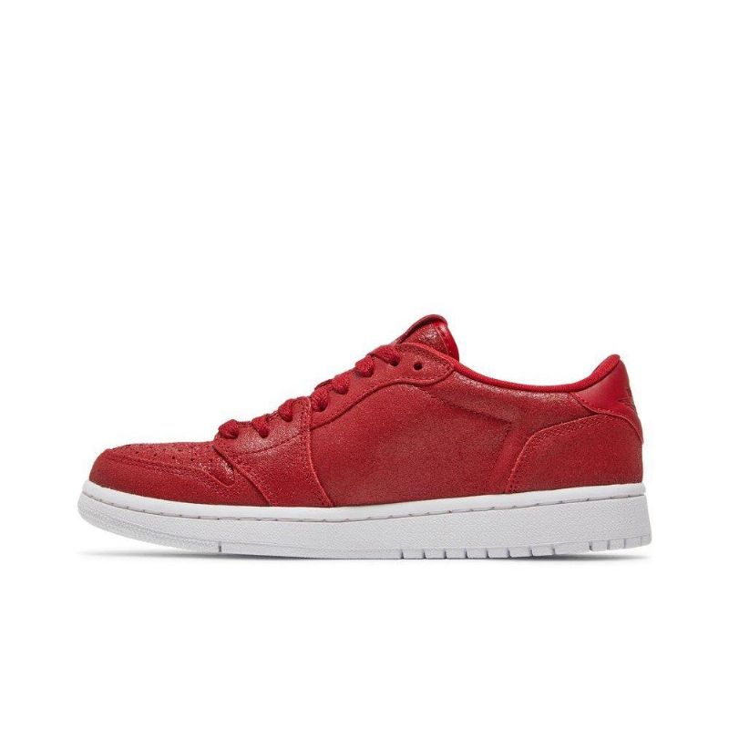 Air Jordan 1 Low Ns Rød Hvid Sko Dame